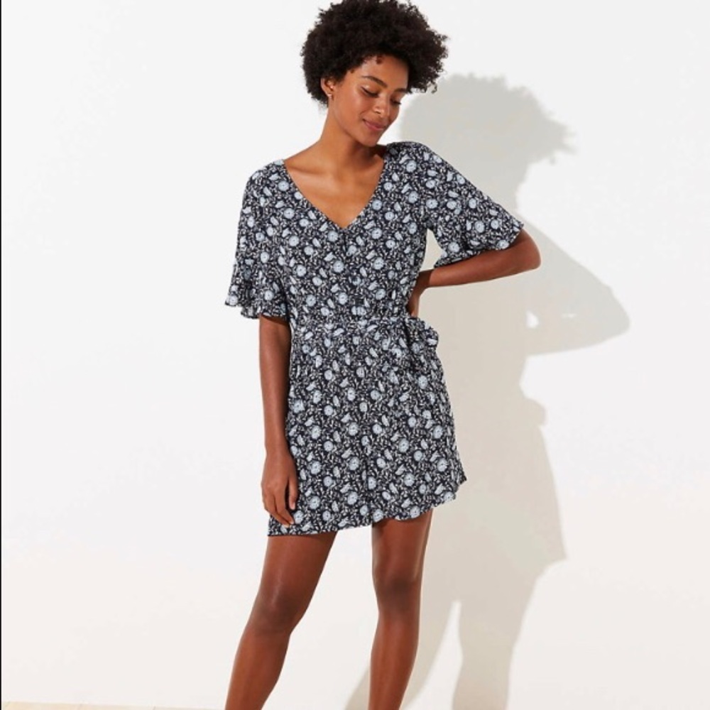 NWT Loft Floral Romper